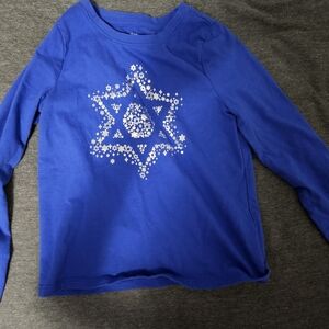 Cat & Jack Hanukkah Tee, Girls Size XS